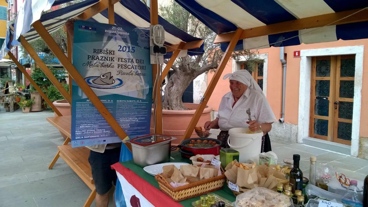 Pangsapuri 45 m² dengan 1 bilik tidur dan 1 bilik mandi peribadi di Izola Luaran gambar